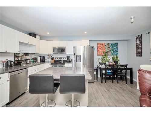 28 Merritt Street, St. Catharines, ON - Indoor Photo Showing Kitchen With Stainless Steel Kitchen With Double Sink