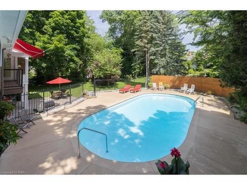276 Mississagua Street, Niagara-On-The-Lake, ON - Outdoor With In Ground Pool With Backyard