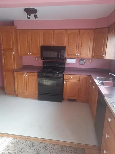 169 Merritt Street, Welland, ON - Indoor Photo Showing Kitchen With Double Sink