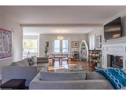 2301 Staniland Park Road, Ridgeway, ON - Indoor Photo Showing Living Room With Fireplace