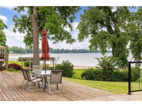 2301 Staniland Park Road, Ridgeway, ON - Outdoor With Body Of Water With Deck Patio Veranda With View