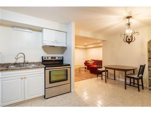 1110 Centre Street, Fenwick, ON - Indoor Photo Showing Kitchen With Double Sink