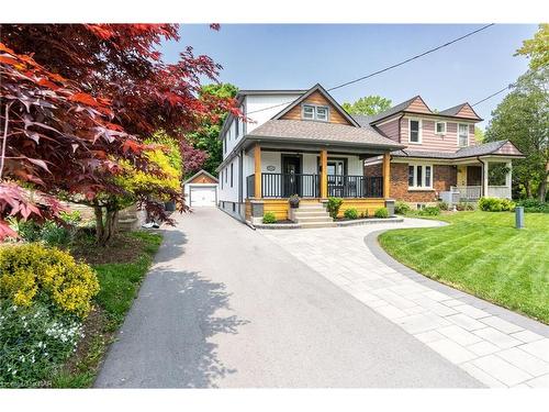 5901 Murray Street, Niagara Falls, ON - Outdoor With Deck Patio Veranda With Facade