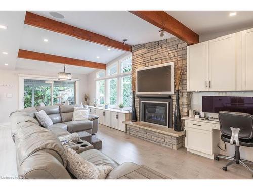 2 Mallette Crescent, Niagara-On-The-Lake, ON - Indoor Photo Showing Other Room With Fireplace