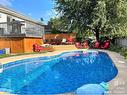 8272 Woodsview Crescent, Niagara Falls, ON  - Outdoor With In Ground Pool With Deck Patio Veranda With Backyard 