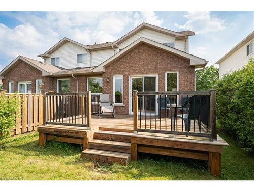 128 Devine Crescent, Thorold, ON - Outdoor With Deck Patio Veranda