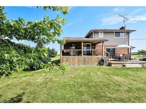 155 East West Line Road, Niagara-On-The-Lake, ON - Outdoor With Deck Patio Veranda