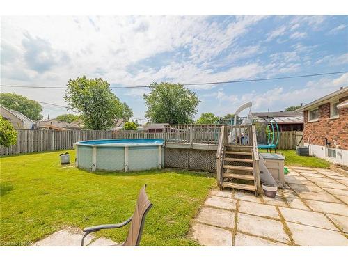 13 Janet Street, Port Colborne, ON - Outdoor With Above Ground Pool With Backyard