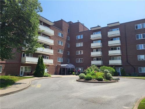 401-198 Scott Street, St. Catharines, ON - Outdoor With Balcony With Facade