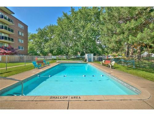 201-196 Scott Street, St. Catharines, ON - Outdoor With In Ground Pool With Backyard