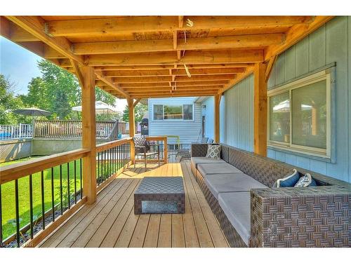 49 St George Street, Welland, ON - Outdoor With Deck Patio Veranda With Exterior