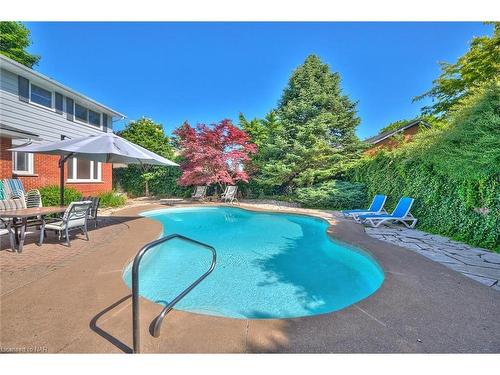 18 Garrison Village Drive, Niagara-On-The-Lake, ON - Outdoor With In Ground Pool With Backyard