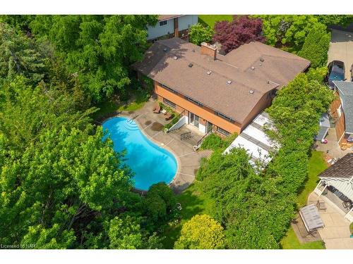 19 Via Dell Monte, St. Catharines, ON - Outdoor With In Ground Pool With Deck Patio Veranda