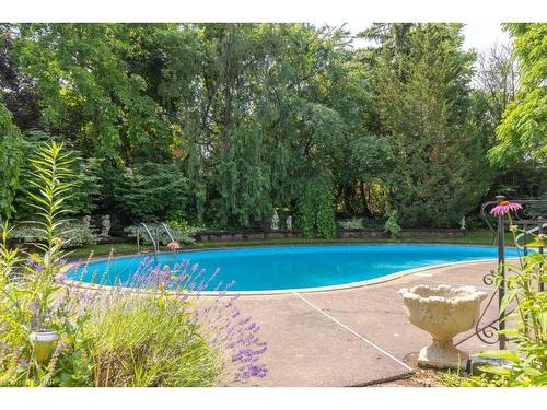 19 Via Dell Monte, St. Catharines, ON - Outdoor With In Ground Pool With Backyard