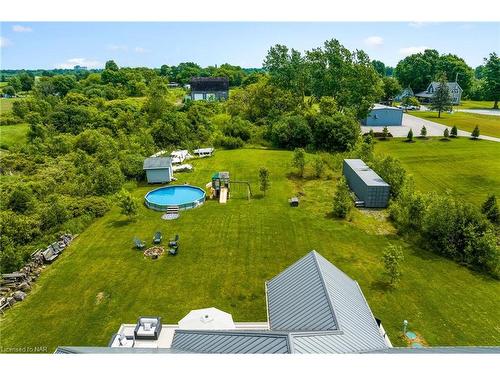 20235 Youngs Road S, Wainfleet, ON - Outdoor With Above Ground Pool With View