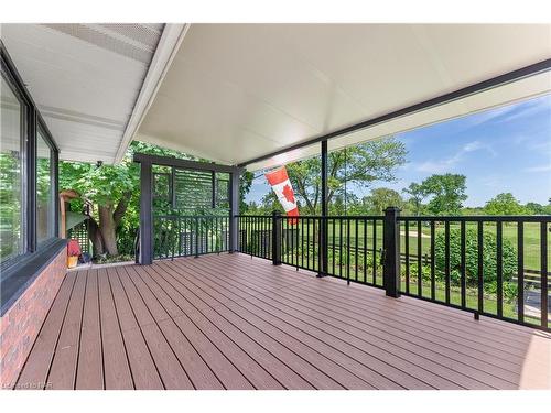 111 Riverdale Drive, St. Catharines, ON - Outdoor With Deck Patio Veranda With Exterior