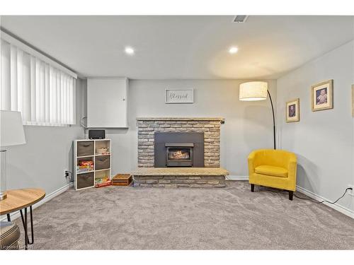 8200 Westwood Street, Niagara Falls, ON - Indoor With Fireplace