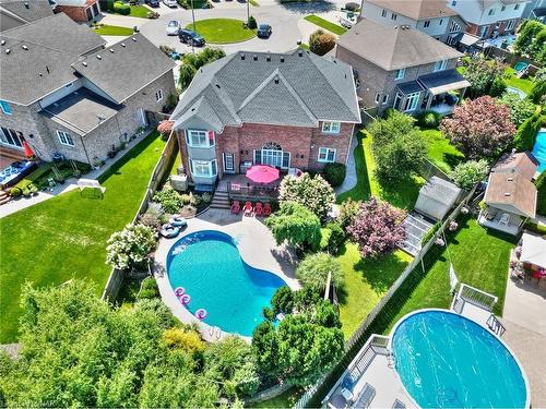 5 Bravetti Circle, St. Catharines, ON - Outdoor With In Ground Pool With Deck Patio Veranda With View