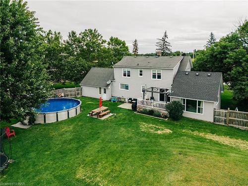 74092 Wellandport Road, Wellandport, ON - Outdoor With Above Ground Pool With Backyard With Exterior