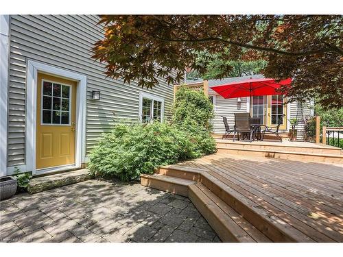 14443 Niagara River Parkway, Niagara-On-The-Lake, ON - Outdoor With Deck Patio Veranda With Exterior