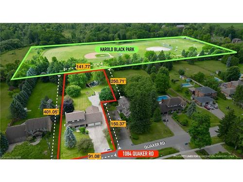 1084 Quaker Road, Fonthill, ON -  With View