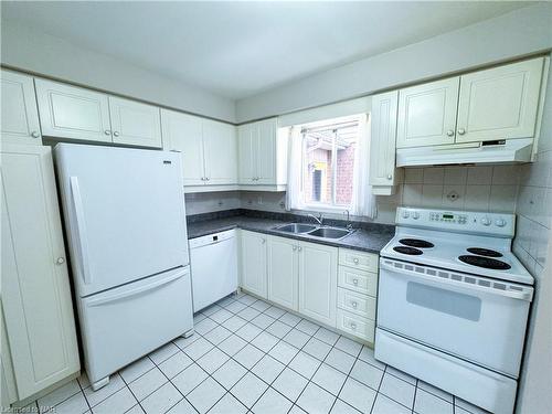 60 Westland Street, St. Catharines, ON - Indoor Photo Showing Kitchen With Double Sink