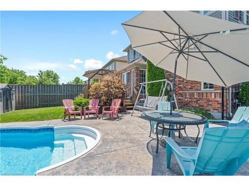 6500 St. Michael Avenue, Niagara Falls, ON - Outdoor With In Ground Pool With Deck Patio Veranda