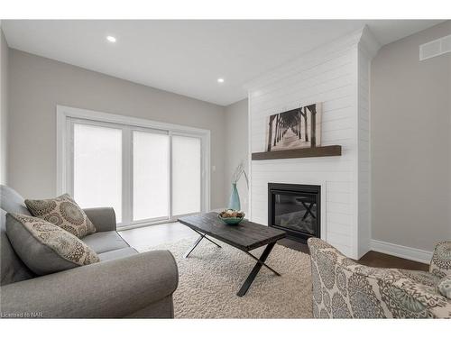 740 Clarence Street, Port Colborne, ON - Indoor Photo Showing Living Room With Fireplace
