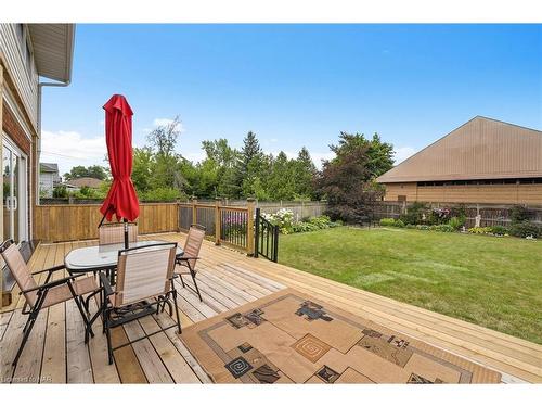 505 Vine Street, St. Catharines, ON - Outdoor With Deck Patio Veranda With Exterior