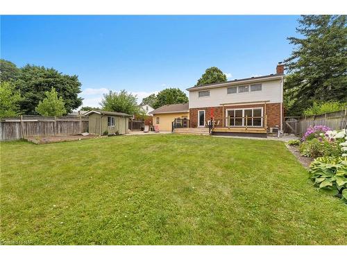 505 Vine Street, St. Catharines, ON - Outdoor With Deck Patio Veranda With Backyard With Exterior