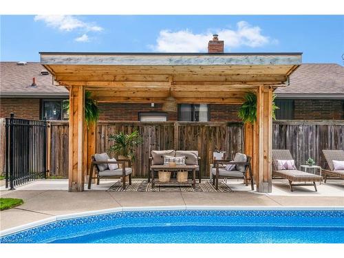 20 Edgedale Road, St. Catharines, ON - Outdoor With In Ground Pool With Deck Patio Veranda