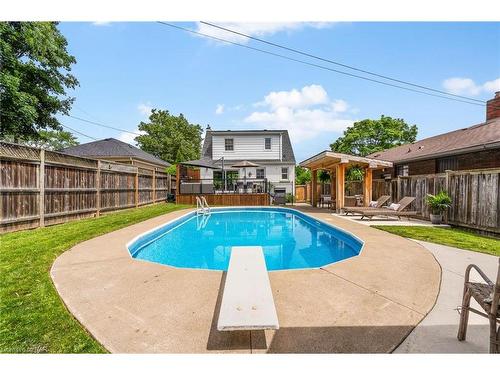 20 Edgedale Road, St. Catharines, ON - Outdoor With In Ground Pool With Backyard