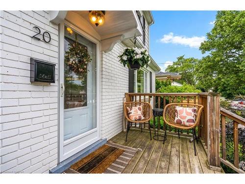 20 Edgedale Road, St. Catharines, ON - Outdoor With Deck Patio Veranda With Exterior