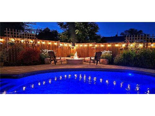 7623 Cavendish Drive, Niagara Falls, ON - Outdoor With In Ground Pool With Backyard