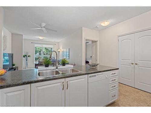 203-2799 St. Paul Avenue, Niagara Falls, ON - Indoor Photo Showing Kitchen With Double Sink