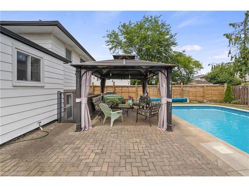 22 Sherman Drive, St. Catharines, ON - Outdoor With In Ground Pool With Deck Patio Veranda