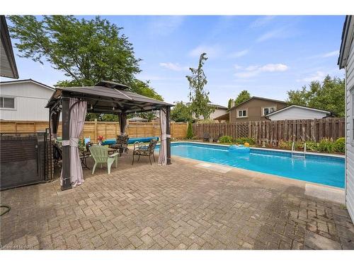 22 Sherman Drive, St. Catharines, ON - Outdoor With In Ground Pool With Deck Patio Veranda With Backyard