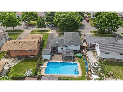 22 Sherman Drive, St. Catharines, ON - Outdoor With In Ground Pool