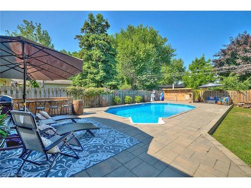 51 Aquadale Drive, St. Catharines, ON - Outdoor With In Ground Pool With Deck Patio Veranda With Backyard