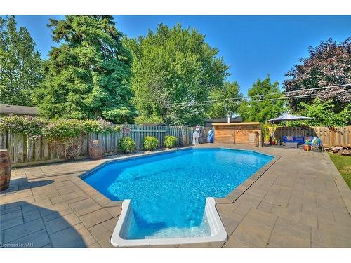 51 Aquadale Drive, St. Catharines, ON - Outdoor With In Ground Pool With Backyard