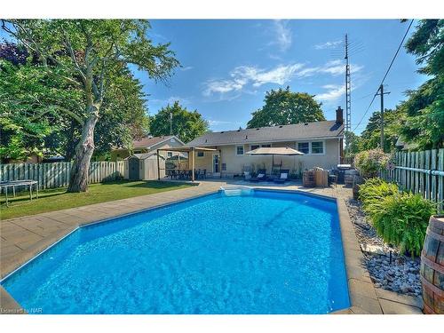 51 Aquadale Drive, St. Catharines, ON - Outdoor With In Ground Pool With Deck Patio Veranda With Backyard With Exterior