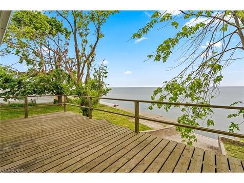 13041 Lakeshore Road, Wainfleet, ON - Outdoor With Body Of Water With Deck Patio Veranda With View