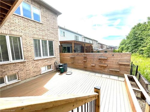 7729 Hackberry Trail, Niagara Falls, ON - Outdoor With Deck Patio Veranda With Exterior