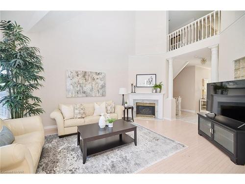 39 Westland Street, St. Catharines, ON - Indoor Photo Showing Living Room With Fireplace