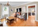 28 Johnson Street, Niagara-On-The-Lake, ON  - Indoor Photo Showing Living Room With Fireplace 