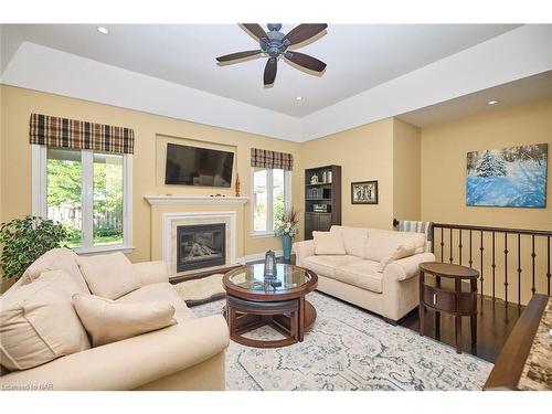 655 Albert Street, Fort Erie, ON - Indoor Photo Showing Living Room With Fireplace