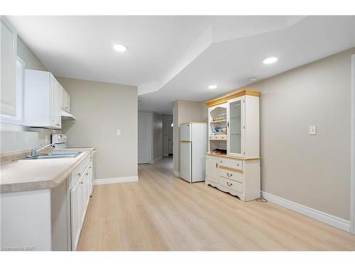 1 Thornton Street, St. Catharines, ON - Indoor Photo Showing Kitchen With Double Sink