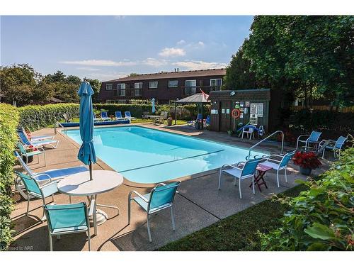 23-122 Lakeshore Road, St. Catharines, ON - Outdoor With In Ground Pool With Deck Patio Veranda