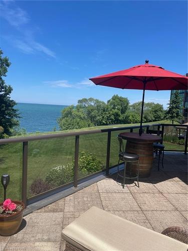 2201-701 Geneva Street, St. Catharines, ON - Outdoor With Body Of Water With Balcony With View