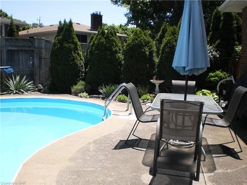 508A Niagara Street, St. Catharines, ON - Outdoor With In Ground Pool With Deck Patio Veranda